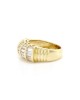 Channel Set Baguette Diamond Band in 18K Yellow Gold